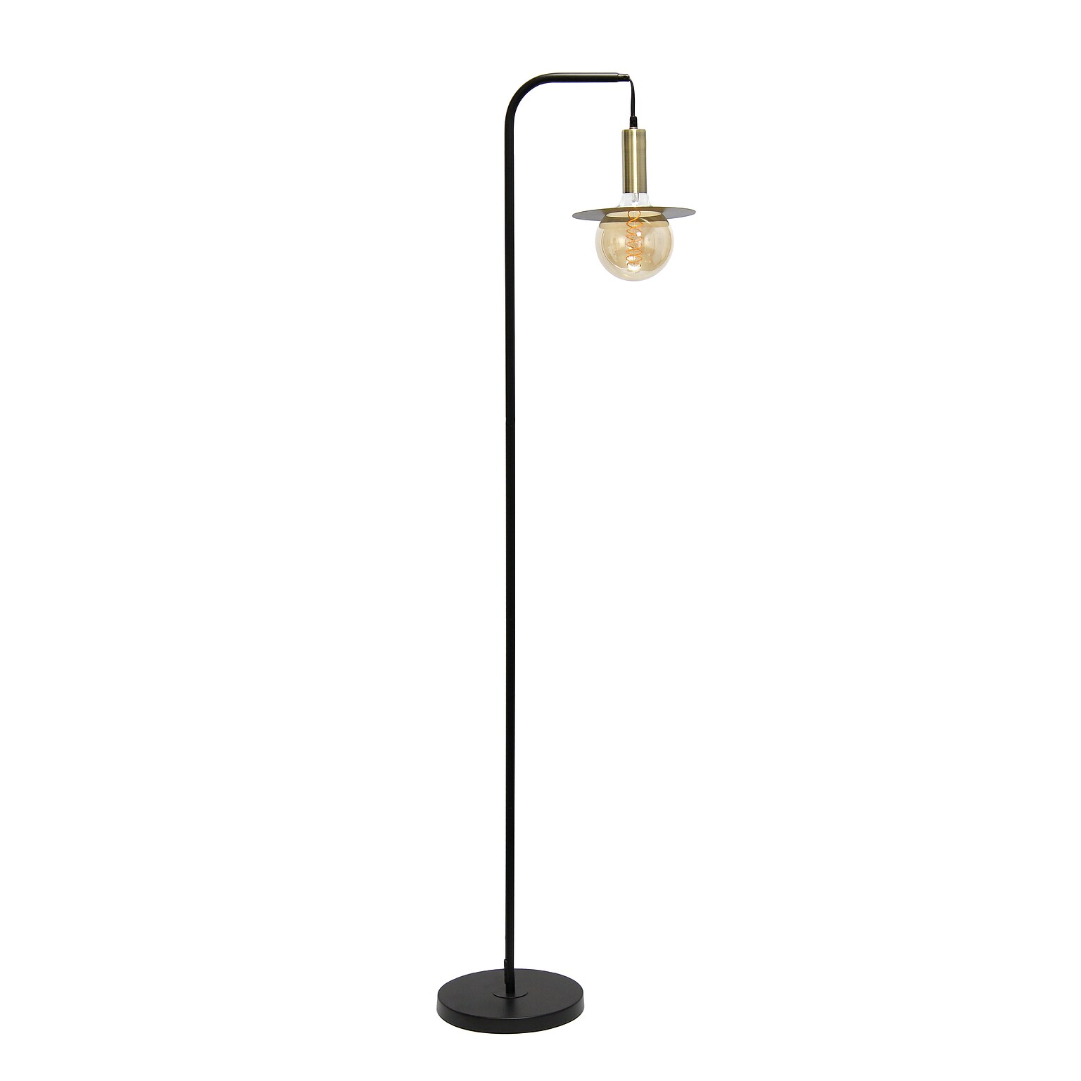 Lalia Home Oslo Floor Lamp, Black (LHF-4000-BK)