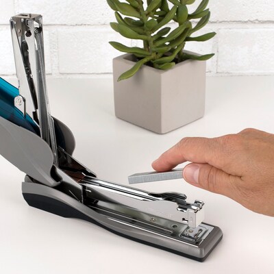 Swingline Optima 25 Reduced Effort Stapler, 25-Sheet Capacity, Blue/Gray (66404)