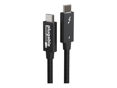 Plugable 6.56 USB C Power Cable, Black (TBT4-40G2M)