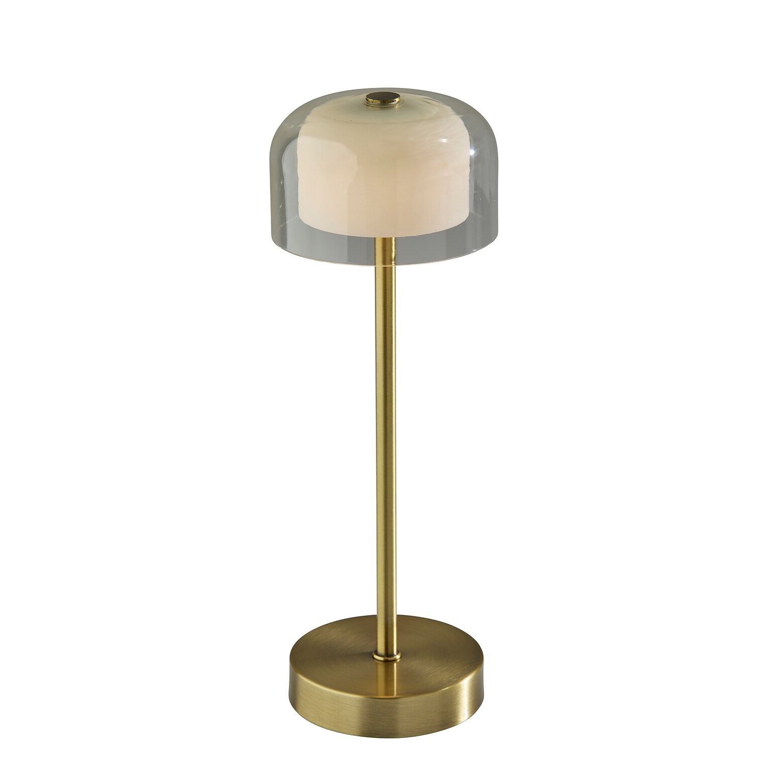 Adesso Benji LED Table Lamp, Antique Brass (3079-21)