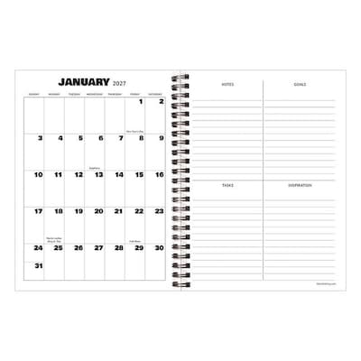 2027 TF Publishing Coca-Cola 6.5 x 8  Weekly & Monthly Standard Planner, Paperboard Cover, Multicolored (27-9234)