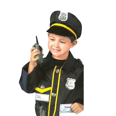 Small World Toys Ryans Room Dress-Up & Pretend Costume, Police Officer, Multicolored (SWT0952)