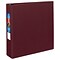 Avery Heavy Duty 2 3-Ring Non-View Binders, One Touch EZD Ring, Maroon (79-362)