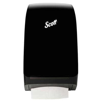 Scott Scottfold Folded Towel Dispenser, Black (39711)