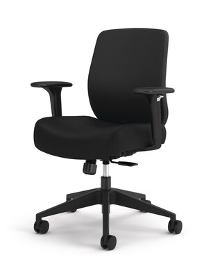HON Altern Fabric Swivel Task Chair, Black (HPTCC1-T1UU.BLK)