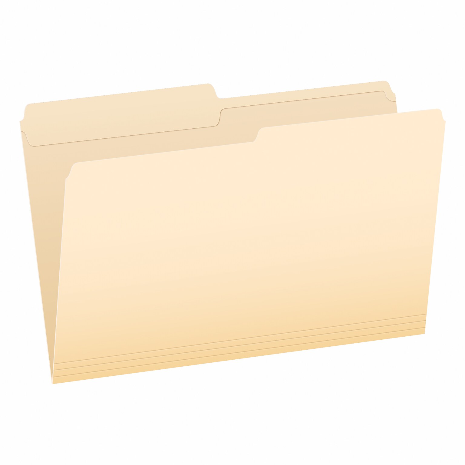 Pendaflex Heavy Duty File Folder, 1-Tab, Assorted, Legal Size, Manila, 100/Box (1007052)