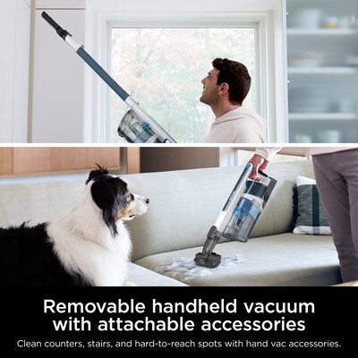 Shark PowerPro Pet Cordless Stick Vacuum, Blue (IZ373H)