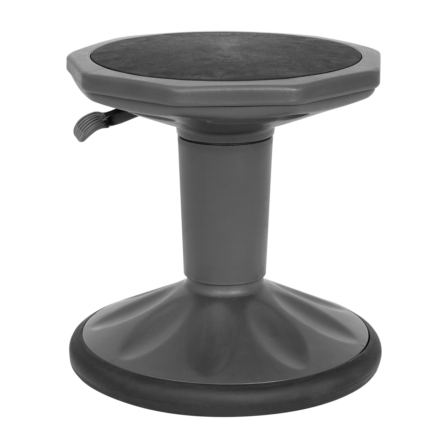 Flash Furniture Carter Plastic Kids Wobble Stool, Gray (AY9001SGY)