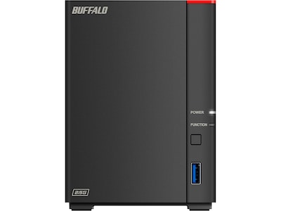 Buffalo LinkStation SoHo 700 2-Bay 8TB External NAS, Black (LS720D0802B)