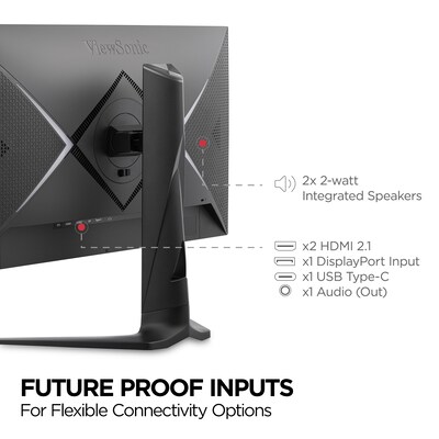 ViewSonic 27'' 240Hz LED Gaming Monitor, Black (XG2736-2K)