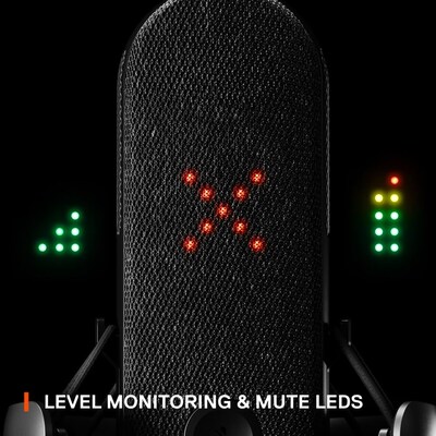 SteelSeries Alias Noise Cancelling Microphone, Black (61601)