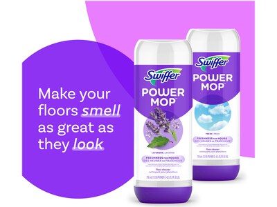 Swiffer PowerMop Wet Mop Pad, 8/Pack (08189)