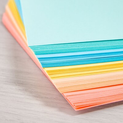 Astrobrights Colored Paper, 24 lbs., 8.5" x 11", Punchy Pastel Assortment, 200 Sheets/Ream (91741)