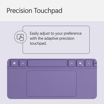 Microsoft Surface Pro 12" Keyboard Cover with Slim Pen 2, Violet (EP2-33104)