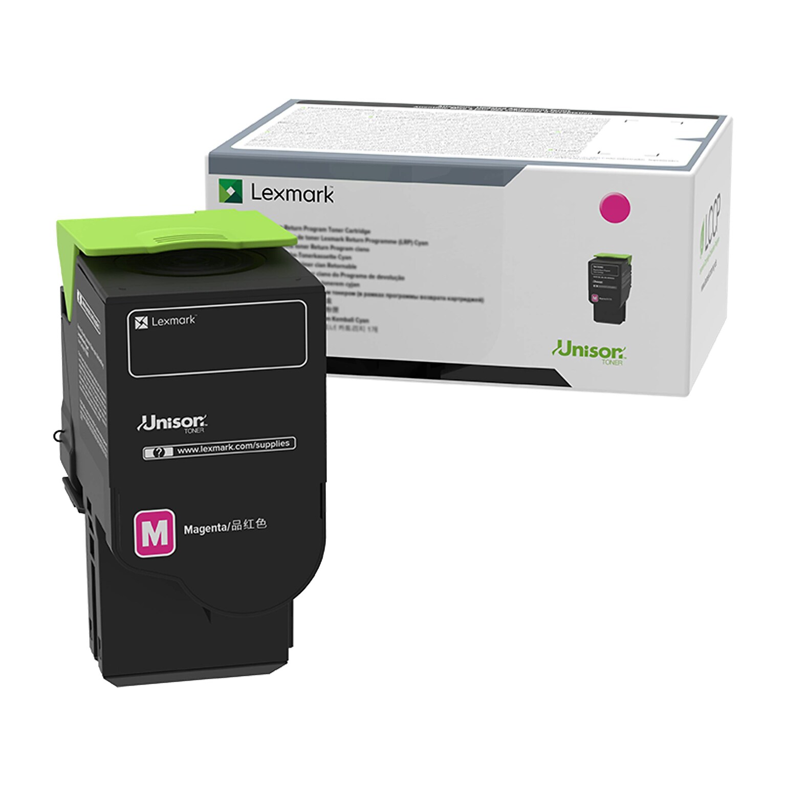 Lexmark 24B7155 Magenta Standard Yield Toner Cartridge