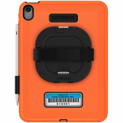 OtterBox Defender Polycarbonate/Silicone 10.9 Rugged Carrying Case for iPad 10th Generation, Orange