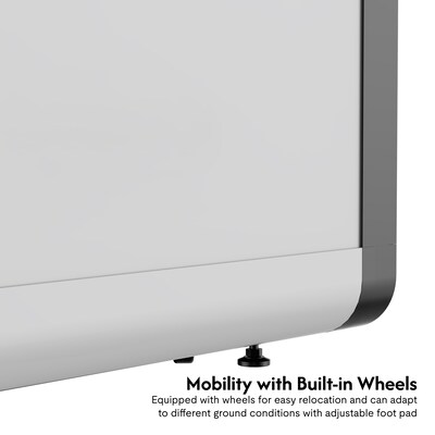 FlexiSpot NeoPod Modular Series 1-Person Privacy Booth with Switchable Privacy Glass, White (P1FC-3W-Pro)