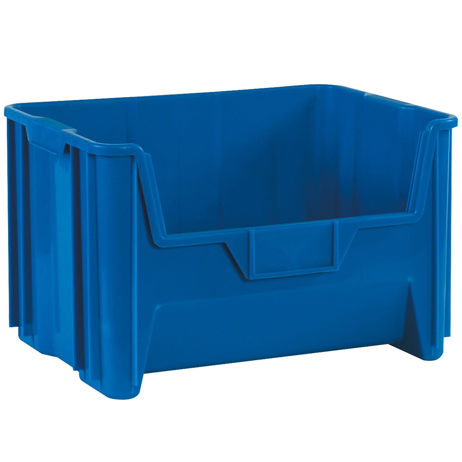 Quill Brand Giant Storage Bins, Blue, 3/Carton (BING110)