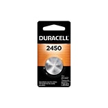 Duracell 2450 3V Lithium Coin Battery, 1/Pack (DL2450BPK)