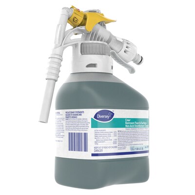 Crew Disinfectant for Diversey RTD, Fresh, 1.5 L / 1.59 U.S. Qt., 2/Carton (3063437)