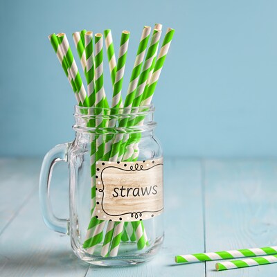 Creative Teaching Press Core Decor Loop-de-Dots on Wood Labels, 36/Pack, 6 Packs (CTP10943-6)