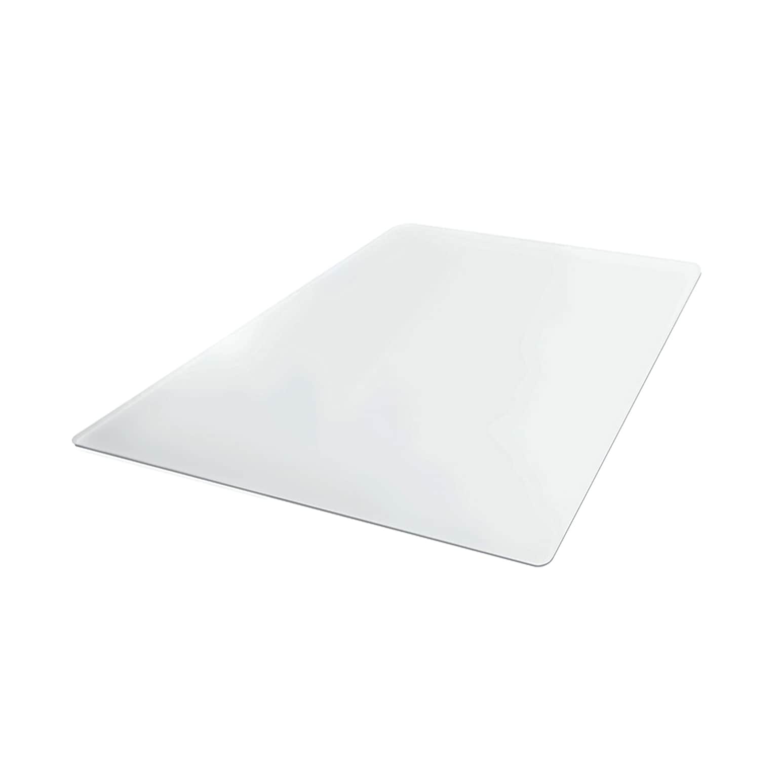 Floortex Ecotex Hard Floor Chair Mat, 46 x 60, Clear Marvec BioPVC (NRCMFLFS0004)