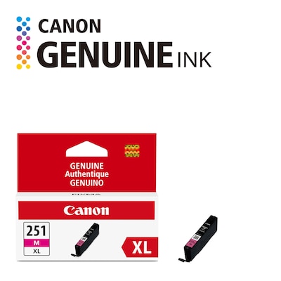 Canon 251XL Magenta High Yield Ink Cartridge   (6450B001)