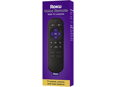 Roku Voice Remote with TV Controls for Roku TV (RCA1R)