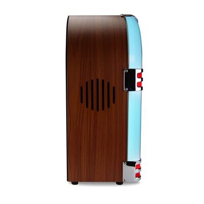Victor Bluetooth CD Jukebox Speaker with FM Radio, Mahogany (VDTJ-1550-MH)