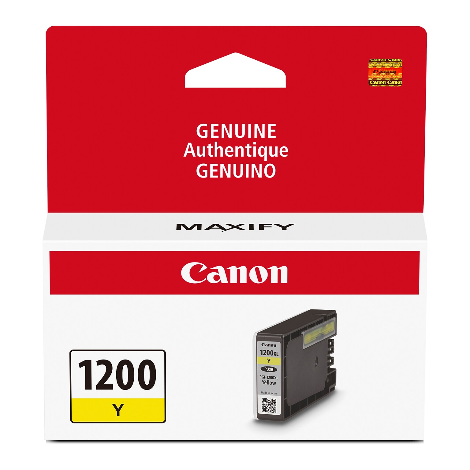 Canon PGI-1200 Yellow Standard Yield Ink Cartridge (9234B001)