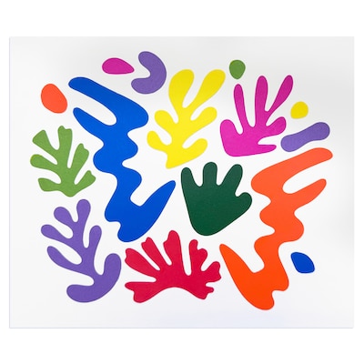 Roylco Matisse Collage Shapes, Multicolored,  148 Sheets/Pack (R-15652)