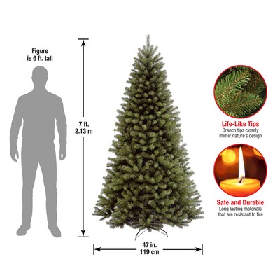 National Tree Company North Valley Spruce Artificial Christmas Tree (NRV7-500-70)