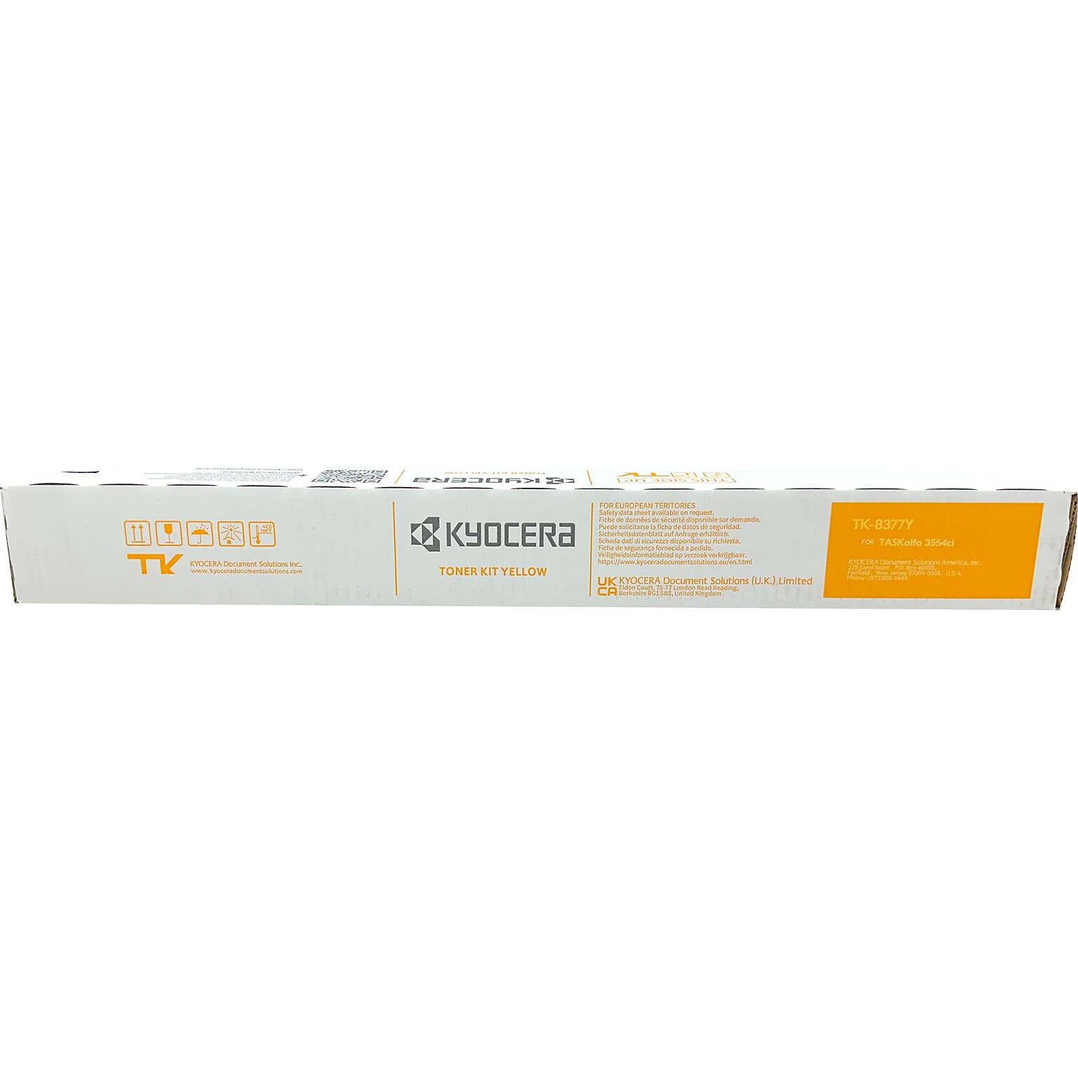 Kyocera TK-8377Y Yellow Standard Yield Toner Cartridge (1T02XDAUS0)