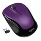 Logitech M325 Wireless Optical Mouse, Violet (910-003120)