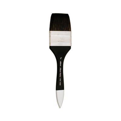 Silver Brush Squirrel Wide Wash Blender, Black Velvet Brush (SLV3014S2)