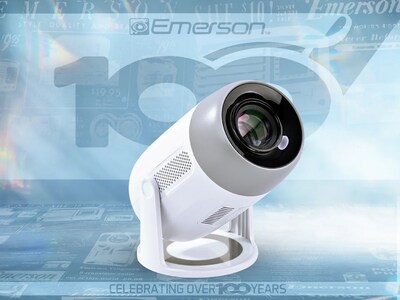 Emerson LCD 150" 1080p HD Home Theater Projector, White (EVP-3003)