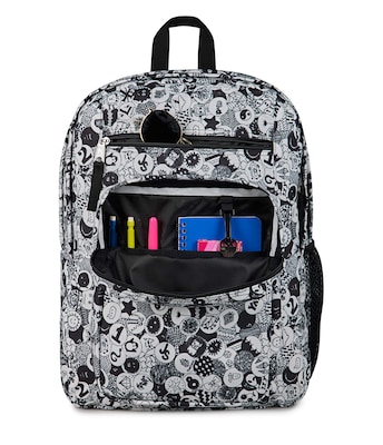 JanSport Big Student Laptop Backpack, Large, Doodle Dots (JS0A47JKA0G)