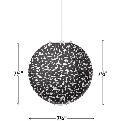 Teacher Created Resources Composition Hanging Paper Lanterns, 6/Pack, 3 Packs/Bundle (TCR77246-3)
