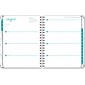2023-2024 Global Printed Products Gray Marble 8.5" x 11" Academic Weekly & Monthly Planner, Paperboard Cover (AY23-8511-06-S)