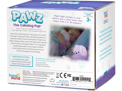 hand2mind Pawz The Calming Pup, White (93384)