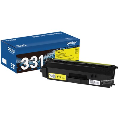 Brother TN-331 Yellow Standard Yield Toner Cartridge   (TN331Y)