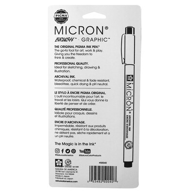 Sakura Pigma Drawing, Fineliner, Assorted Ink, 4/Bundle (SAK50040-2)