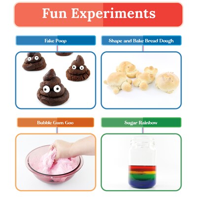 Carson Dellosa Education Mini Maker Kit: Food Science, Multicolored (CD-746012)