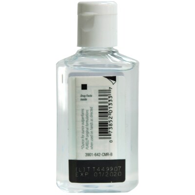 Purell Advanced Hand Sanitizer, 1 oz Travel Size, 36 Bottles/Dispensit Box, 12 Dispensit Boxes/Carton
