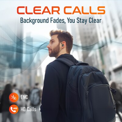 Delton 31EC Ergonomic In-Ear USB-C Computer Earbuds, Black (DWH31ECBK)