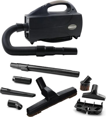 Oreck Compact Canister Vacuum, Black (BB1270DB)
