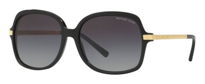 Michael Kors Ladies Square Sunglasses in Black