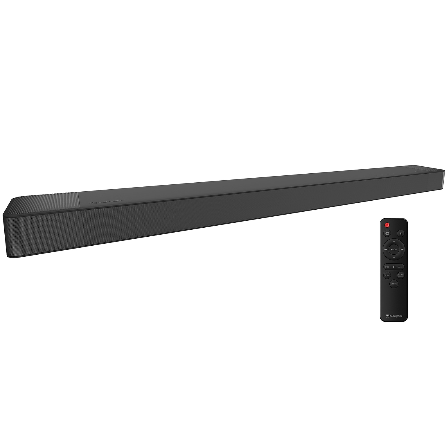 Westinghouse 3.1.2 Channel All-In-One Soundbar with Built in Subwoofer, Black (WS312AS)
