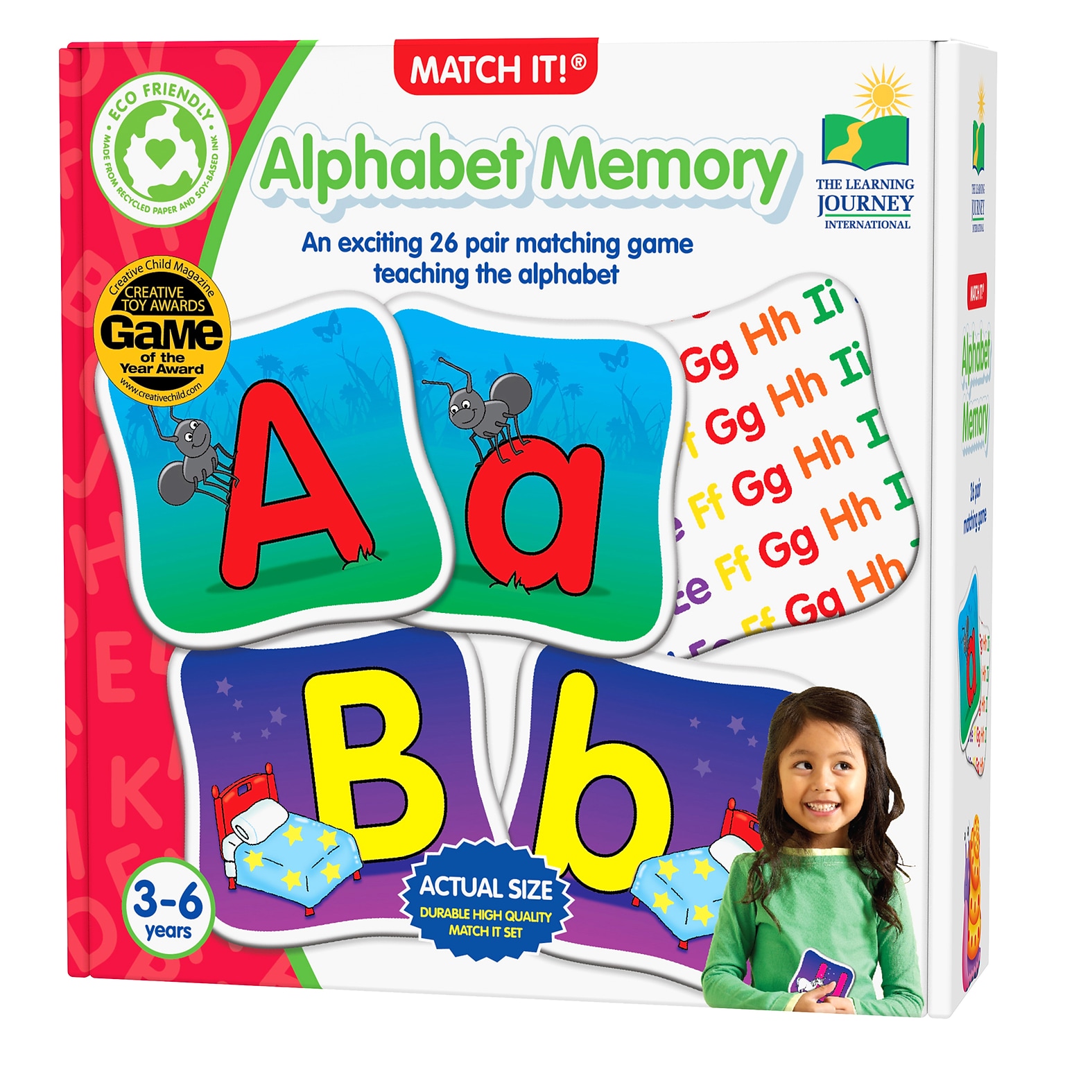 University Games Match It! Alphabet Memory Game (LJI192474)
