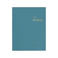 2023-2024 Cambridge WorkStyle 8.5 x 11 Academic Monthly Planner, Teal/Gold (1606-091A-12-24)